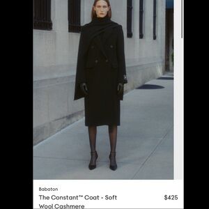 Aritzia Babaton Constant Coat - wool cashmere BABATON